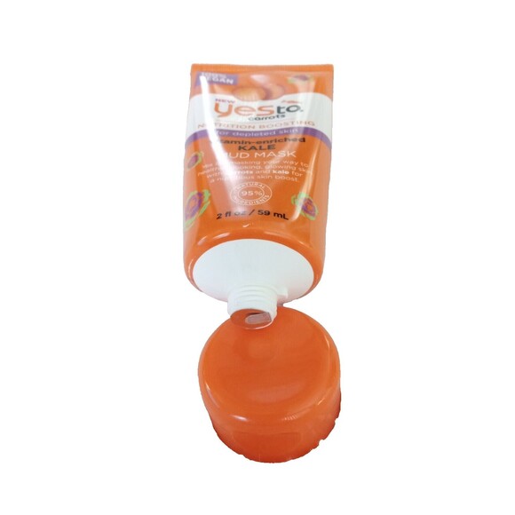 Yes To Carrots Nutrition Boosting Vitamin-Enriched Kale Mud Mask (2 floz) SEALED - Picture 3 of 6